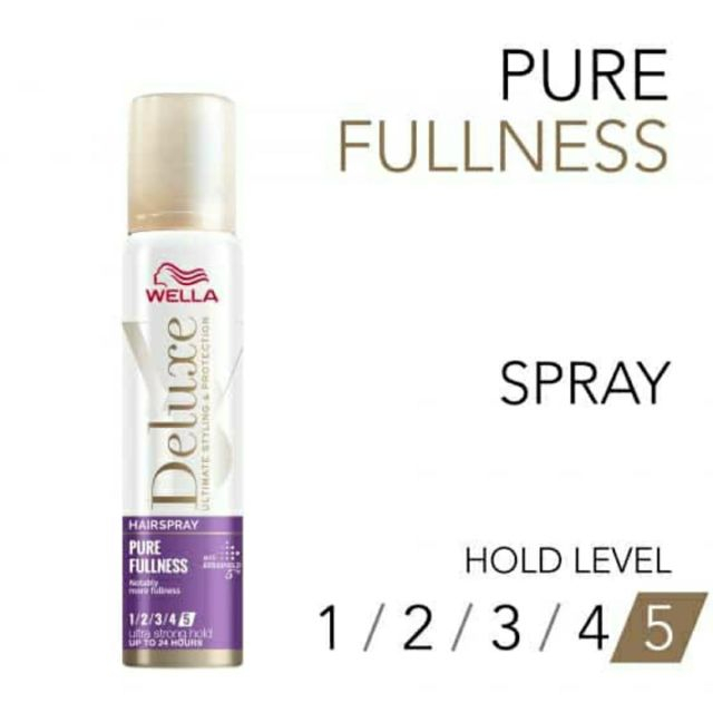 Mini fixativ Pure Fulness 5 Wella Deluxe 75 ml [2]