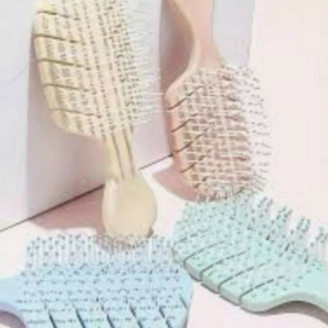 Mini perie pâr pentru masajul scalpului/descurcat părul [3]