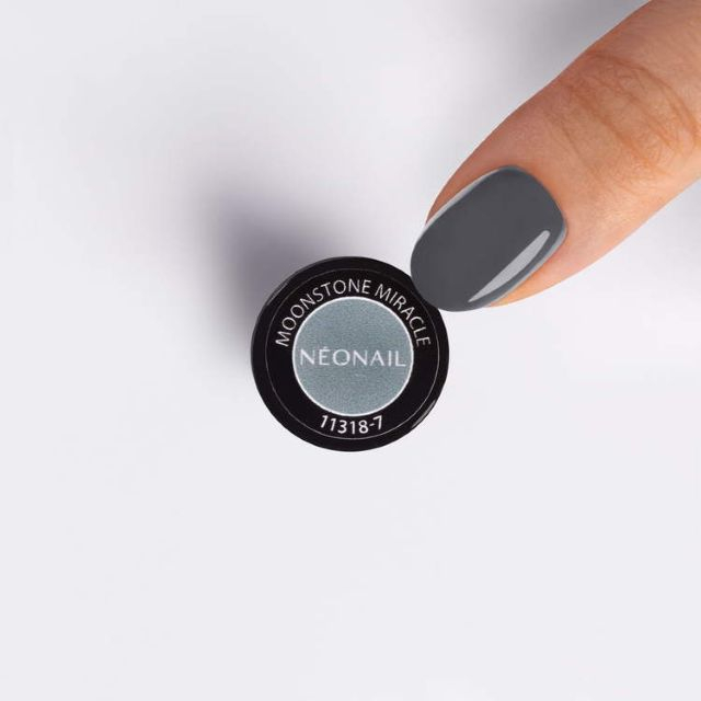 Ojă semipermanentă Gri Moonstone Miracle Neo 7.2 ml [2]