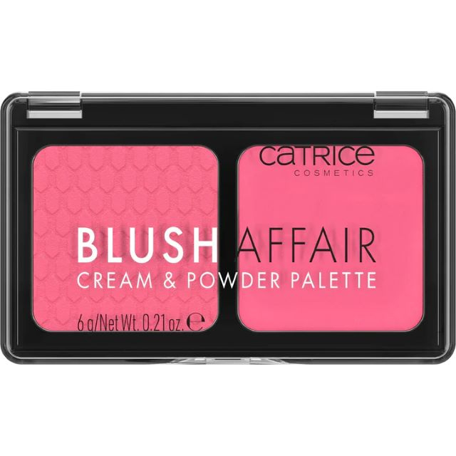 Paletă de fard de obraz cremă și pudră 020 Blush Affair Catrice 6 g [1]