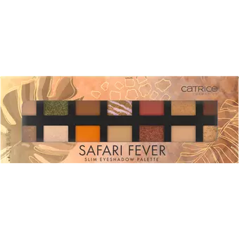 Paletă de farduri pentru pleoape Safari Fever Slim Catrice [1]