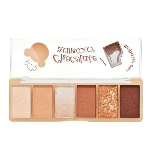 Paletă Fard de Pleoape Chocolate Kevin&Coco 9.6 g [2]
