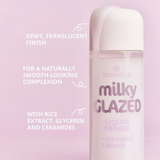 Primer lichid milky GLAZED Essence 50 ml [2]
