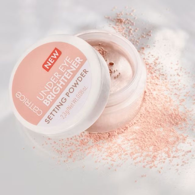 Pudră pulbere de fixare Under Eye Brightener 010 Light Rose Catrice 2.3 g [2]