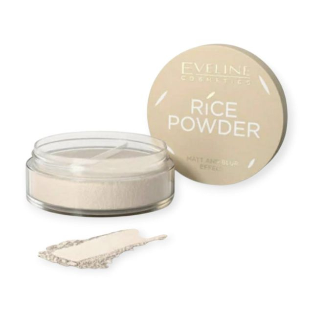 Pudră pulbere de orez, transparentă Eveline 10 g [1]