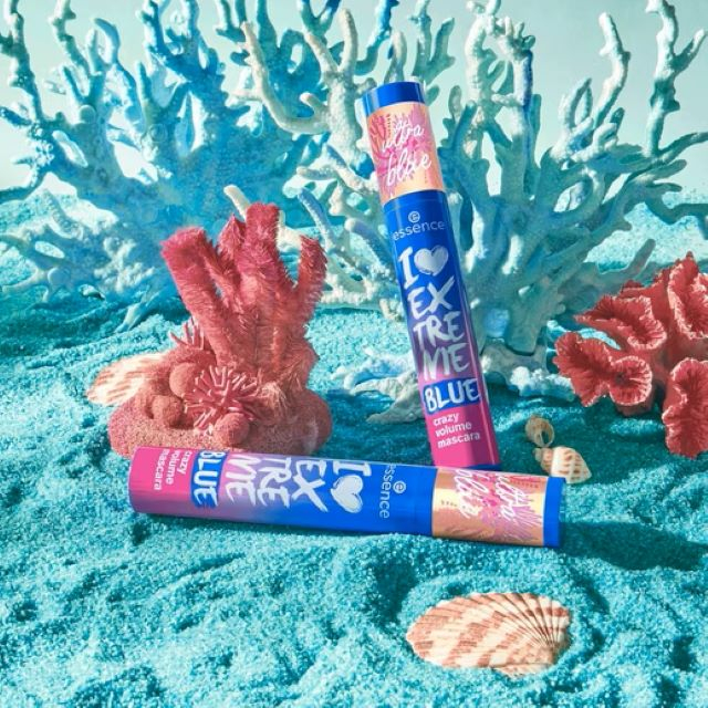 Rimel albastru I love extreme  Live Life in Coral Essence 12 ml [2]