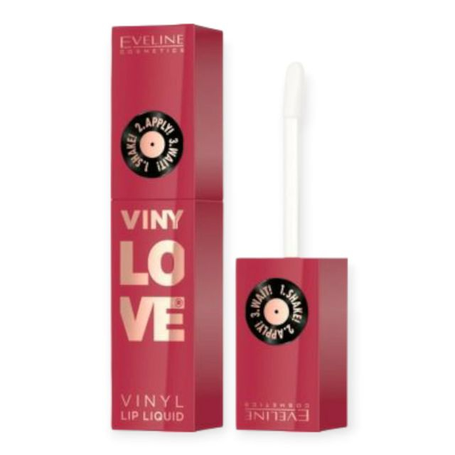 Ruj de buze lichid de lungă durată 09 Hotty VinyLove Eveline 4 ml [1]