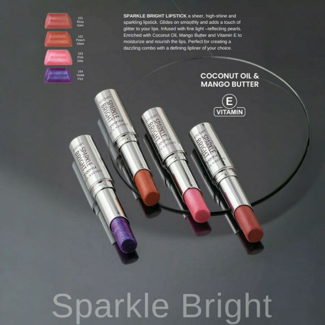 Ruj strălucitor 151 Rosy Gem Mood Sparkle Golden Rose 3.3 g [4]