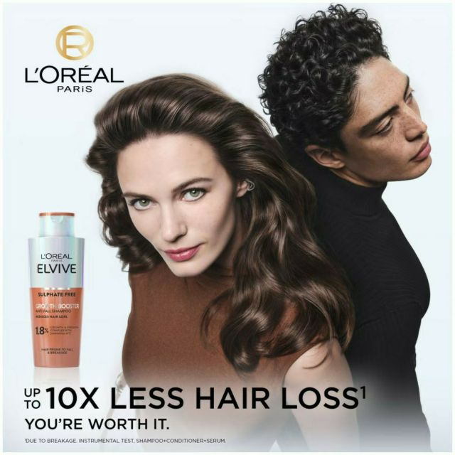 Șampon anticădere unisex L'Oréal Paris Elvive Growth Booster 200 ml [2]