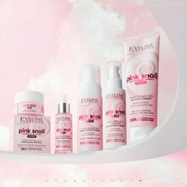 Ser hidratant și iluminator cu extract de melc roz Eveline 30 ml [4]