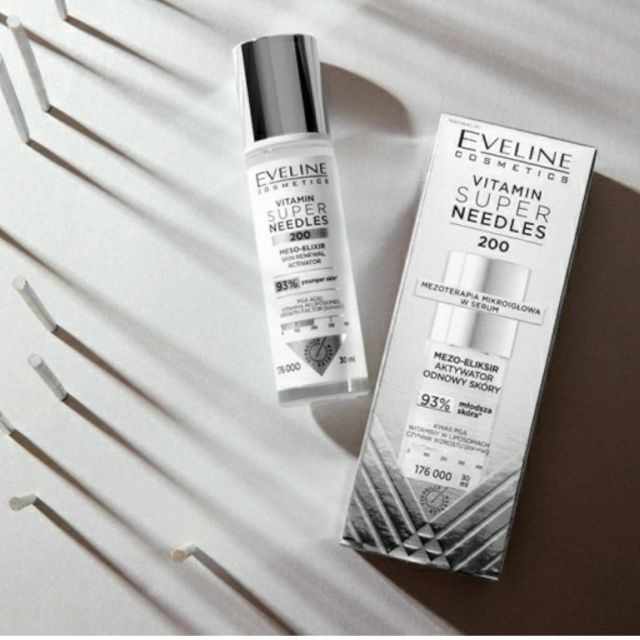 Ser pentru Rejuvenare a Pielii Vitamin Super Needles 200 Eveline 30 ml [2]