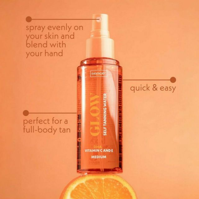 Set Apă autobronzantă + Picături autobronzante Sence Glow Tanning Medium Set [3]