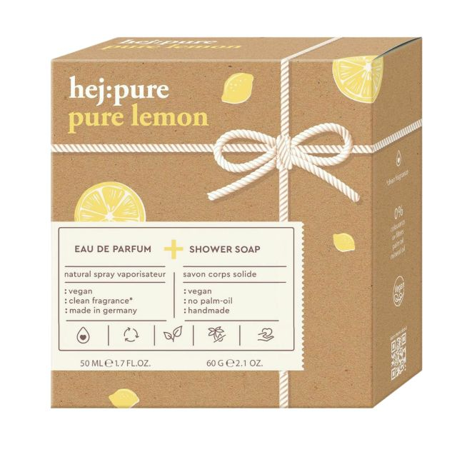 Set Apă de Parfum/Săpun Lemon Duo hej:pure [2]