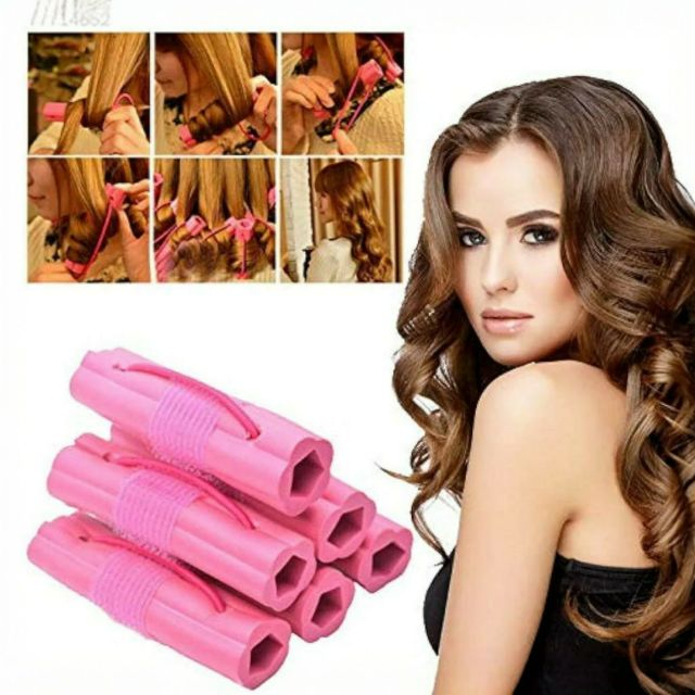 Set de bigudiuri flexibile din spumă moale Night Set Curler 6 buc. [4]