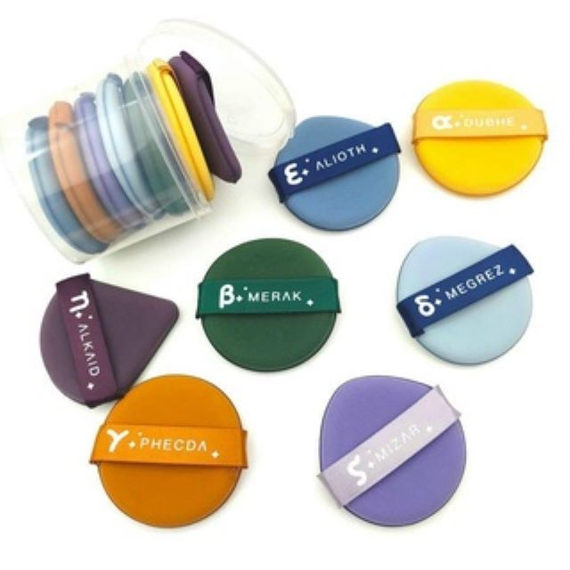 Set de bureti pentru pudra 7 buc.,5 cm [2]
