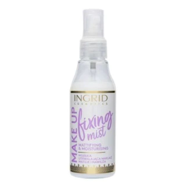 Set Spray Fixare Machiaj 75 ml + Mascara Negru 8 ml Ingrid [2]