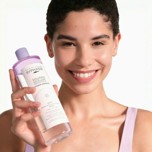Soluție micelară bifazică 4-1 Total Clean Skin Waterproof Byphasse 500 ml [2]