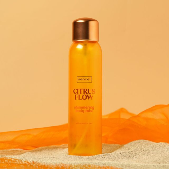 Spray de corp parfumat cu particule strălucitoare Citrus Flow Shimmering Sence 200 ml [2]