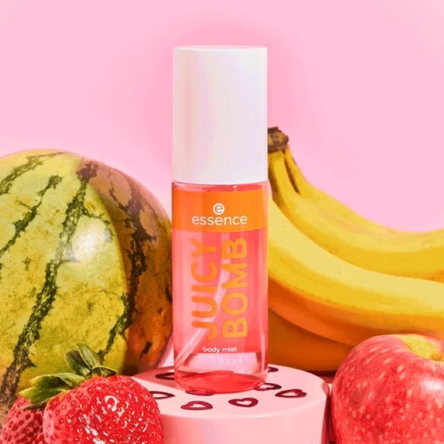 Spray pentru corp 02 Caramel JUICY BOMB PARTY Essence 100 ml [2]