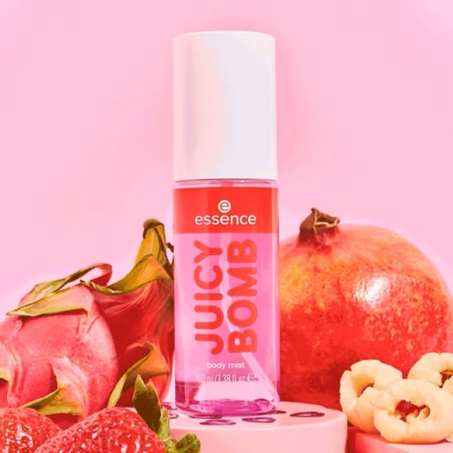 Spray pentru corp 03 Lychee JUICY BOMB PARTY Essence 100 ml [2]