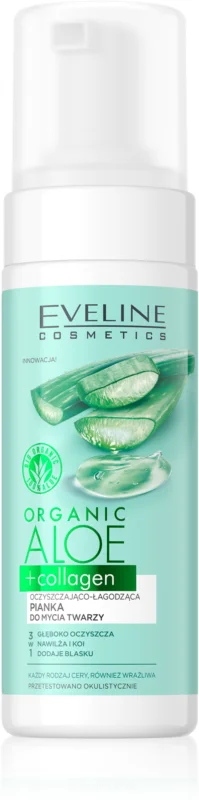Spuma demachianta Organic Aloe + Collagen [1]