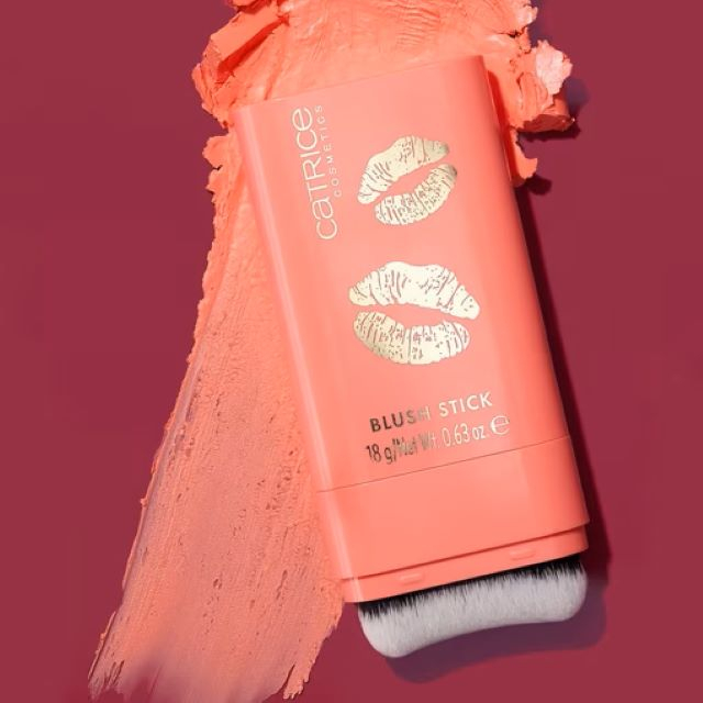 Stick fard de obraz 01 Cheeky Flirt KISS & GLOW Catrice 18 g [2]