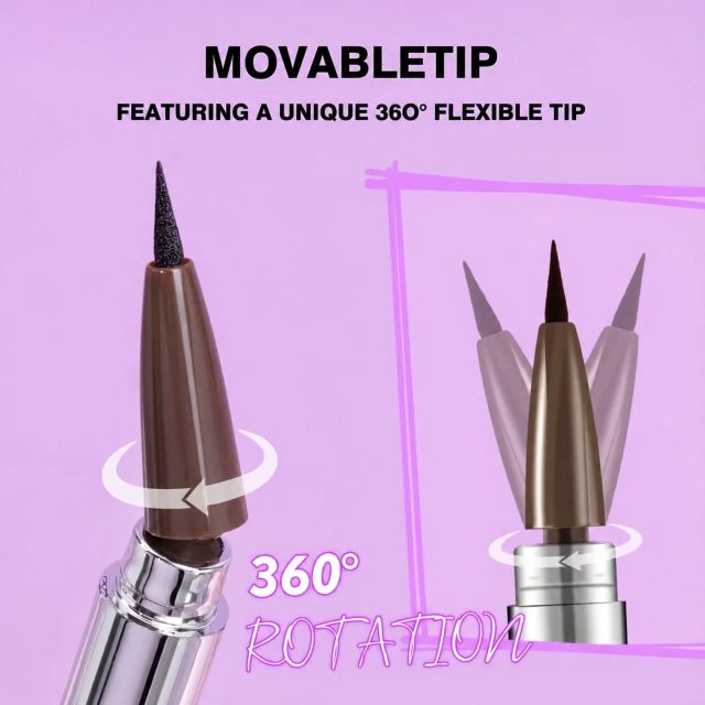Tuș de ochi lichid 02 Maro 360° Angle Eyeliner Olibolla 0.85 ml [2]
