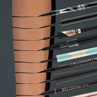 Tus Liquid Liner Sensitive Ultra Black Catrice [3]