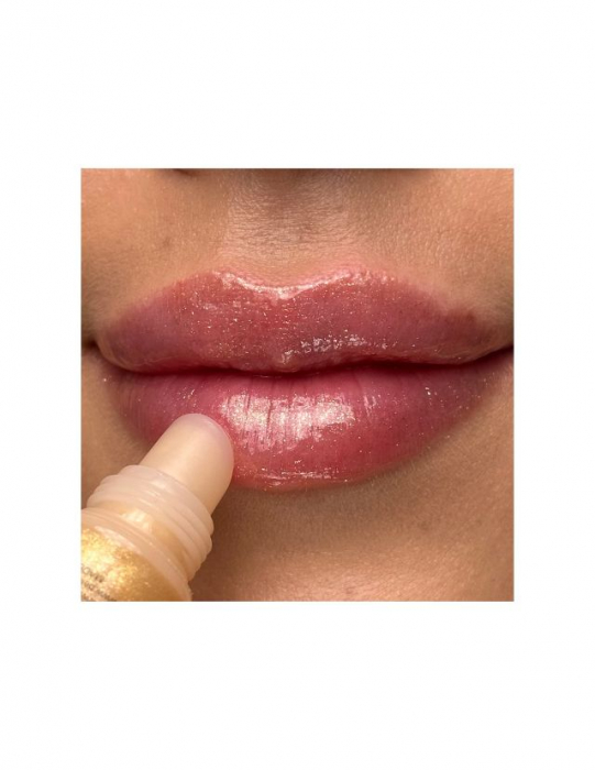 Ulei de buze hipoalergenic sidefat 03 Golden Sunlight - Aura del Sol Bell 10 g [3]