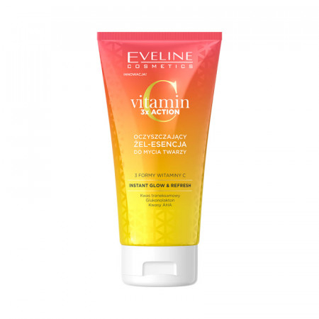 Gel de curatare - Gel esenta de curatare Vitamina C 3xAction Eveline