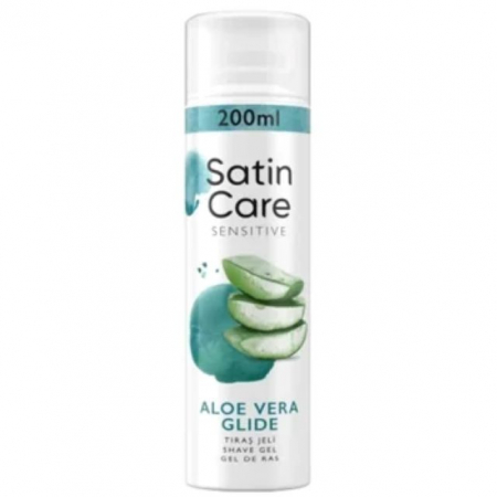 Accesorii depilare - Gel de ras Gillette Venus Satin Care Aloe Vera 200 ml