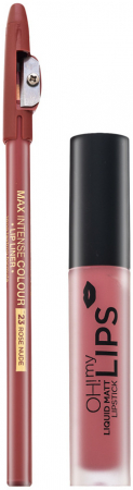 Creion contur - OH!my LIPS MATT LIP KIT Eveline