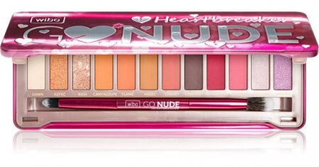 Produse - Paleta de fard de pleoape Go Nude Heartbreaker Wibo 13 g
