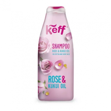 Sampon par - Sampon hidratant 500 ml Rose & Kukui Oil Keff