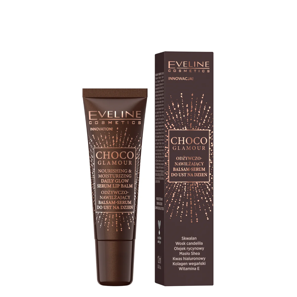 Balsam buze - Balsam - Ser pentru buze Choco Glamour Eveline