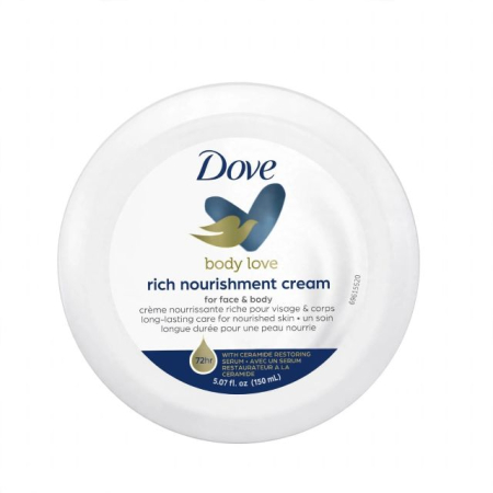 INGRIJIRE CORP - Cremă intens hidratantă pentru față și corp Dove Body Love Rich Nourishment Cream 150 ml