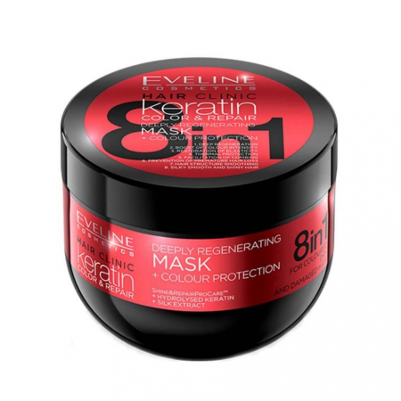 INGRIJIRE PAR - Masca pentru par Keratin Color & Repair Eveline