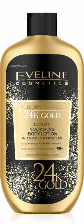 Lotiune de corp - Luxury Nourishing Body Lotion with Gold Particles Eveline