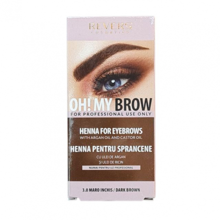 Vopsea sprancene - Henna pentru sprancene Revers