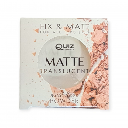 Produse - Pudra compacta mata translucida Quiz