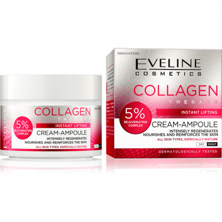 Creme de zi / noapte - Crema Fiola Collagen Therapy Eveline