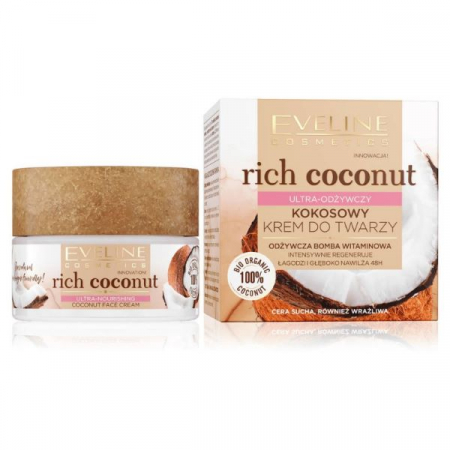 Crema Ultra-Hidratanta Rich Coconut Eveline