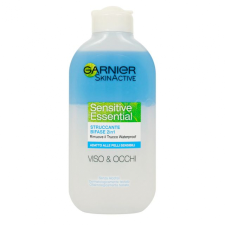 Apa tonica - Demachiant tonic bifazic waterproof Sensitive Essential Garnier 200 ml