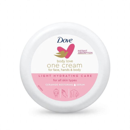 Crema de corp - Cremă hidratantă pentru față/mâini/corp Body Love One Cream Dove 250 ml