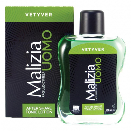 Accesorii depilare - After Shave Tonic Vetyver Malizia Uomo 100ml