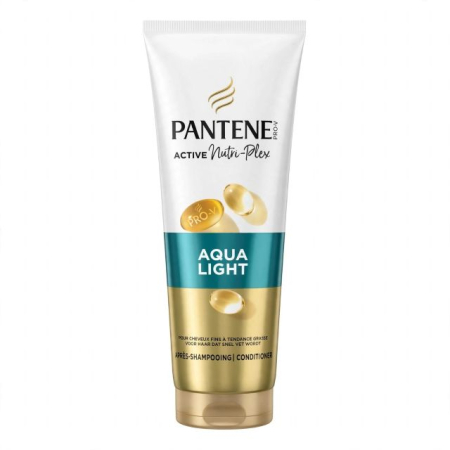 Balsam par - Balsam de păr pentru părul fin cu tendință de îngrășare Pantene Pro-V Active Nutri-Plex Aqua Light 230 ml