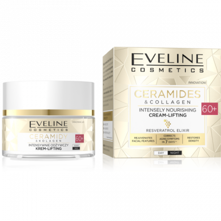 Crema Lifting Intensiv Nutritiva 60+ Ceramides & Collagen Eveline