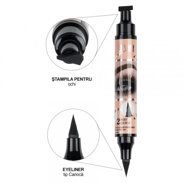Tus pentru pleoape waterproof,carioca+stampila [1]