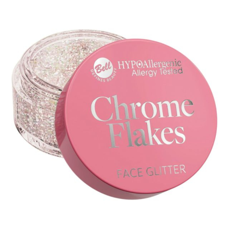 Fard pleoape - Sclipici de față Chrome Flakes 01 Enchanted Prism Bell HYPOallergenic 5 g