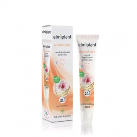 Accesorii depilare - Mini crema depilatoare pentru fata Elmiplant 20 ml